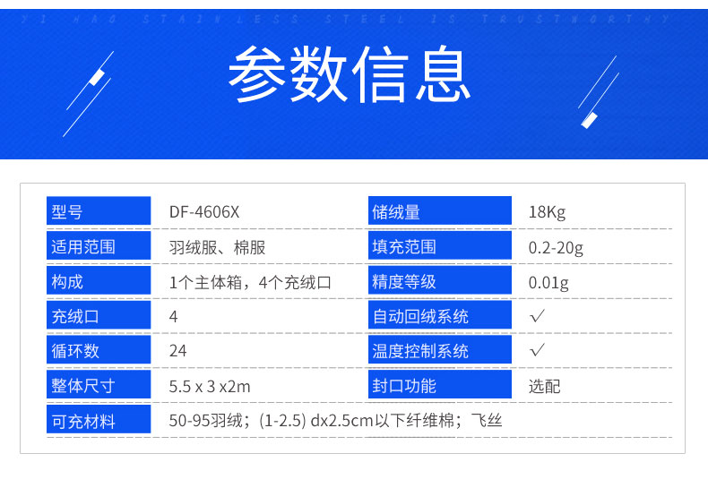 全自動稱重絨棉一體機(jī)DF-4605